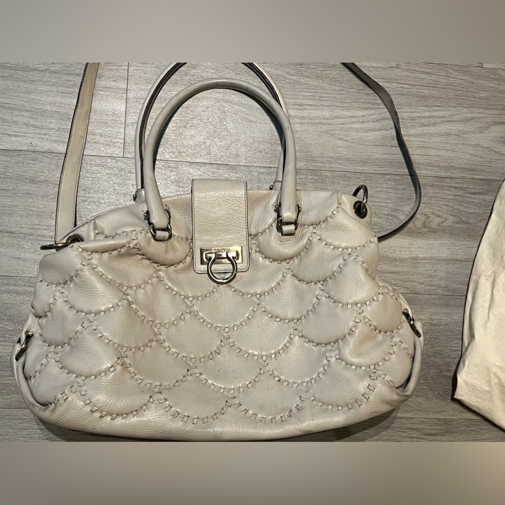 Salvator Ferragamo Large Satchel Purse